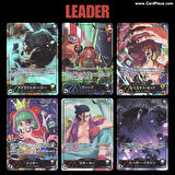 1 Paket One Piece Card Game OP10 Royal Blood Bandai Booster Japonca 6 Kart