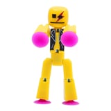 StikBot Stop Motion Animasyon Figürü Vantuzlu Hareketli Robot Oyuncak Zing Sarı 8 cm