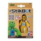 StikBot Stop Motion Animasyon Figürü Vantuzlu Hareketli Robot Oyuncak Zing Sarı 8 cm