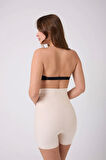 Freshness 1007 Lazer Kesim Silikonlu Yüksek Bel Şort Korse