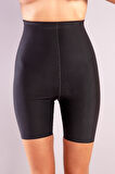 Girdle  Hight Waist Coton Short Corset,siyah Toparlayıcı Yüksek Bel Uzun Paça Korse