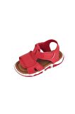 Haki Bantlı Unisex Çocuk Sandalet