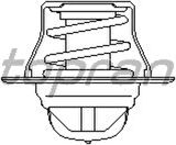 Topran 100957001 755 Termostat Bora-Caddy-Golf-Passat-Polo-T5-Sharan-Octavia-Fabia-Toledo-Ibiza-Cordoba-A3-A4-A6-TT 050121113C