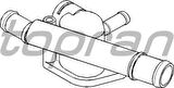 Topran 108193001 755 Termostat Yuvası Flansı Bora-Golf IV-Polo-Sharan 1.9TDI 1.4 TDI 2.5 TDI 98-06-A3-A4 038121132C