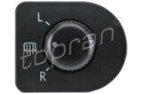Topran 114285001 755 Ayna Ayar Kumanda Düğmesi Isıtmalı Siyah-01C Skoda Octavia 1U1959565J