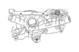 Topran 205586001 755 Yağ Pompası Astra F-Vectra A 1.6-1.8-2.0-Vectra B 1.6-Calibra A 2.0-Omega A 1.8-2.0-Omega B 2.0 646042
