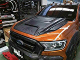 Ford Ranger 2012+ Kaput Üst Koruma Geniş Model