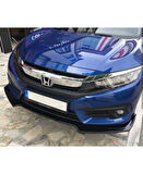 Honda Civic Fc5 2016-2020 Ön Lip 3 Parça