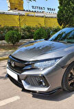 Honda Civic Fc5 2016-2020 Ön Lip 3 Parça