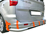 Ford Courier 2014 - 2018 Sport Arka Ek Plastik Boyasız