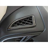 Honda Civic Fc5 2016-2020 Üst Hava Menfez Kaplama 2 Parça Piano Black
