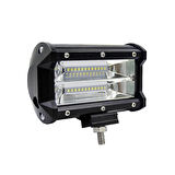 72W Çakar Modlu Beyaz Sarı Off Road Spot Sis Lambası Led Lamba