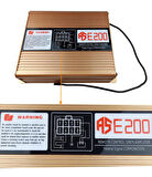 AS E200 Amplifikatör 200W Kablosuz Elekronik Siren Ünitesi