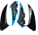 Mercedes W118 Cla 2019+ Uyumlu Arka Tampon Bıçakları - 2 Parça - Piano Black