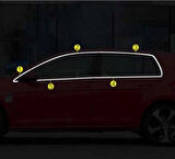Volkswagen Golf 7 - 7.5 2013-2020 Cam Çerçeve Nikelajı