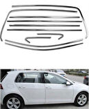 Volkswagen Golf 7 - 7.5 2013-2020 Cam Çerçeve Nikelajı