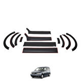 Volkswagen Caddy 2004-2010 Dodik Set 12 Parça Uzun Şase Sol Sürgülü