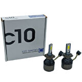 C10 Xenon Led Ampul H3 12V / 40W / 10000 Lumens