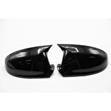 Mercedes B Class W246 2011+ Uyumlu Piano Black Batman Yarasa Ayna Kapağı