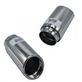 Universal Krom Egzoz Ucu Açılı Çıkış 76×140 500-004