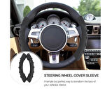 Kaydırmaz Direksiyon Aparatı Siyah