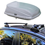 Seat Leon 1999-2005 Ara Atkı + Port Bagaj 250 Lt Gri