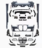 Bmw 4 Serisi G22 M4 Body Kit (Ön Arka Tampon Marşpiyel Panjur - Egzoz Set) 2 Kapı