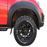 Isuzu D-Max 4X4 2012 Çıkıntılı Civatasız Çamurluk Kaplama Dodik