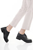 Kadın Bağcıklı Makosen Loafer Ayakkabı