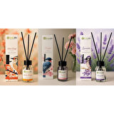 3'LÜ AVANTAJ PAKETİ BUKET- LAVANTA - JAPON ÇİÇEĞİ ÇUBUKLU ODA VE ORTAM KOKUSU 50 ML