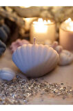 Oyster Soy Candle Medium - İstridye %100 Soya Mumu El Yapımı Vegan Orta Boy