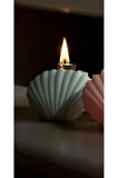 Oyster Soy Candle Medium - İstridye %100 Soya Mumu El Yapımı Vegan Orta Boy