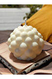 SIA Bubble Ball Soy Wax - %100 Soya Wax Dekoratif Yuvarlak Bubble Topu Mum Hediye