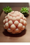 SIA Bubble Ball Soy Wax - %100 Soya Wax Dekoratif Yuvarlak Bubble Topu Mum Hediye
