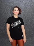 Truva Xxl Büyük Beden Kadın Giyim Kapşonlu Spor Bluz Siyah B860