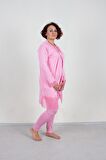 Truva Xxl Büyük Beden 3 Lü Pijama Takım Pembe P29289