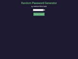 Random Password Generator
