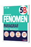 FENOMEN OKUL 5. SINIF PARAGRAF SORU BANKASI (B) / 9786057790101