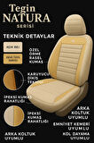 Mercedes C Serisi (W202) 1993–2000 Natura Serisi Raşel Bej Koltuk Kılıfı