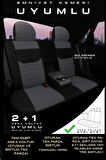 Mercedes E Serisi (W212/W213) 2009–2023 Natura Serisi Raşel Füme Siyah Koltuk Kılıfı