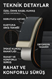 Seat Leon 2006-2012 Natura Serisi Raşel Füme Siyah Koltuk Kılıfı