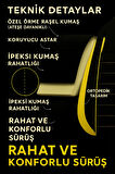 Renault Twingo (2006 Öncesi) 1993–2006 Pulse Serisi Raşel Siyah Sarı Koltuk Kılıfı