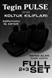 Mercedes C Serisi (W204/W205) 2007–2021 Pulse Serisi Raşel Siyah Koltuk Kılıfı