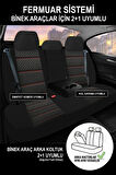 Renault Megane 2 Sedan 2004-2009 Aracınıza Uyumlu Füme Başak Plus Serisi Dokuma