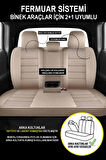 Renault Clio4 Sport Tourer Station Wagon 2013  Aracınıza Uyumlu Taba Başak Serisi Tay Tüyü