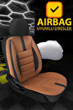 Renault Megane 2 Hatchback 2004-2008 Aracınıza Uyumlu Taba Başak Serisi Tay Tüyü