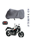 SUZUKİ SV650A Arka Çanta Uyumlu  Motor Motosiklet Brandası Bağlantı Tokalı 4 Mevsim Su Geçirmez