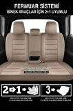 Mazda 3 2006-2012 Taba Aracınıza Uyumlu Cazibe Serisi Pike Kumaş
