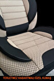Seat Leon Hatchback 2006-2012  Aracınıza Uyumlu Gri Ferah Serisi Jakar Terletmez