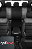 Renault Megane-2 Sedan 2004-2009 Uyumlu Kırmızı Gofluxe Serisi Serisi Dokuma